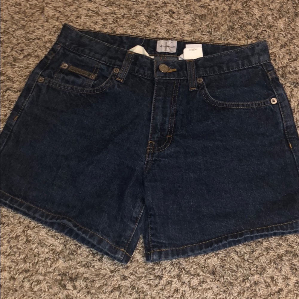 Vintage Calvin Klein jean shorts size 1
